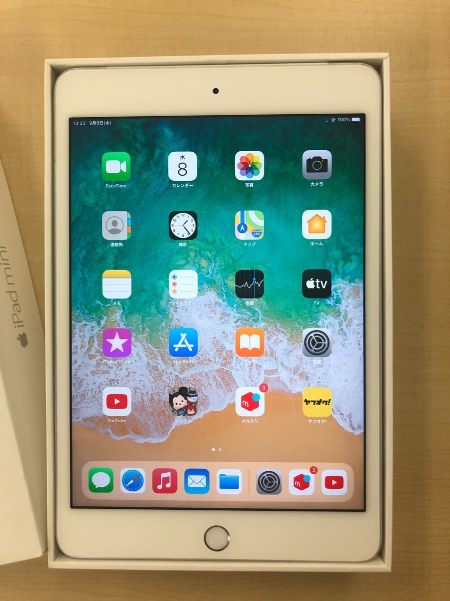最終値下 iPad mini4 Wi-Fi ＋ Cellular モデル au 16GB シルバー