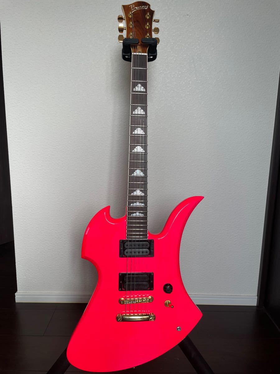 FERNANDES Burny モッキンバード カスタムモデル ショッキングピンク