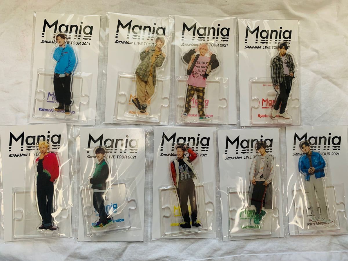 SnowMan アクリルスタンド 9体セット SnowMania スノマニ｜Yahoo