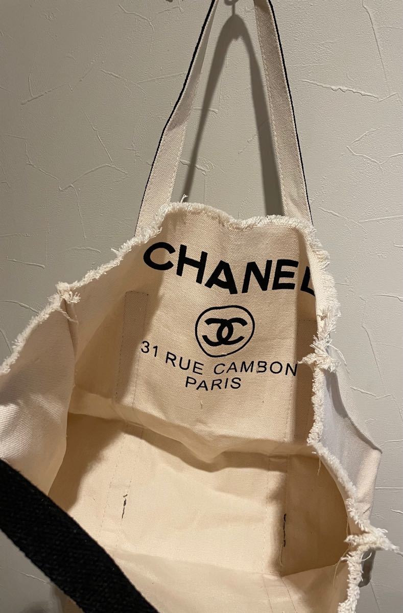 CHANEL シャネル ノベルティ キャンバストートバッグ 新品未使用品