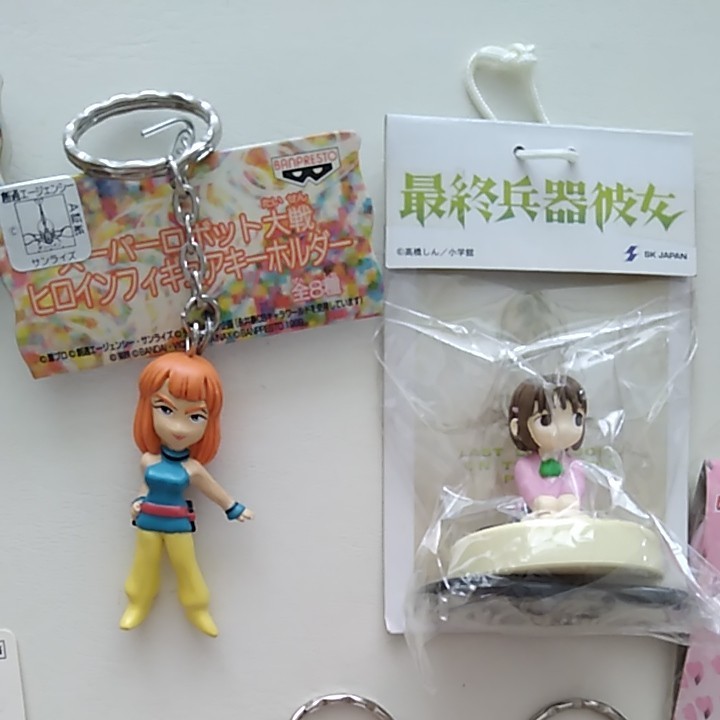 スーパーロボット大戦 ヒロイン フィギュア キーホルダー ときめき