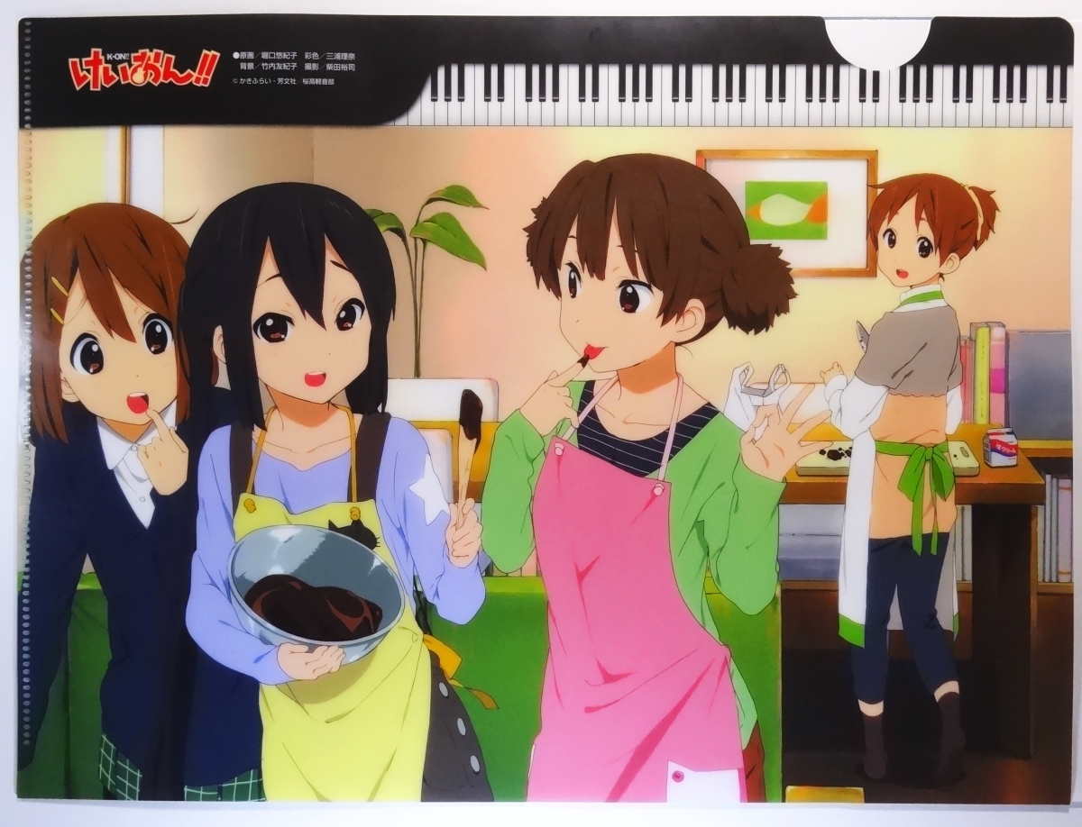 けいおん！☆earth music&ecology☆クリアファイル けいおん！☆earth