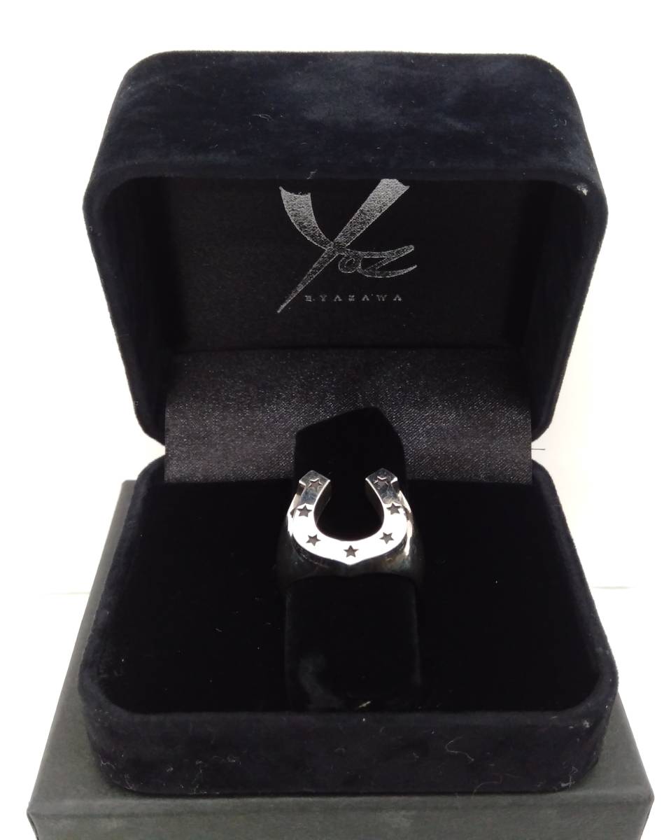 Yahoo!オークション - 矢沢永吉 yaz ホース シューリング 指輪 シルバ