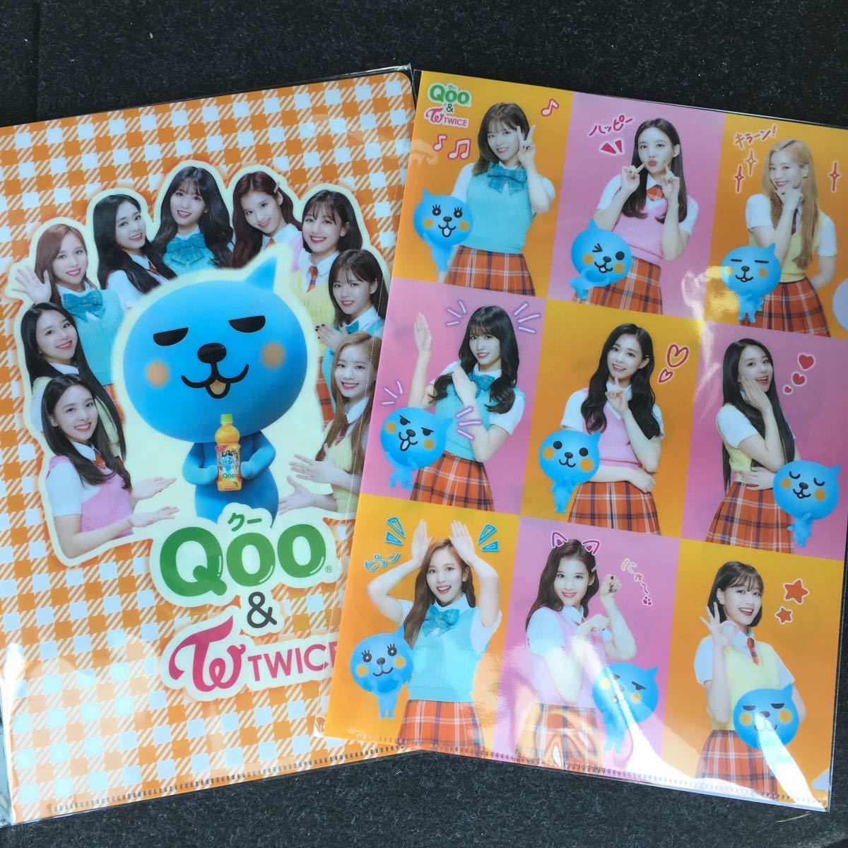 Yahoo!オークション - 即決 非売品 新品 twice Qoo クー クリアファイ
