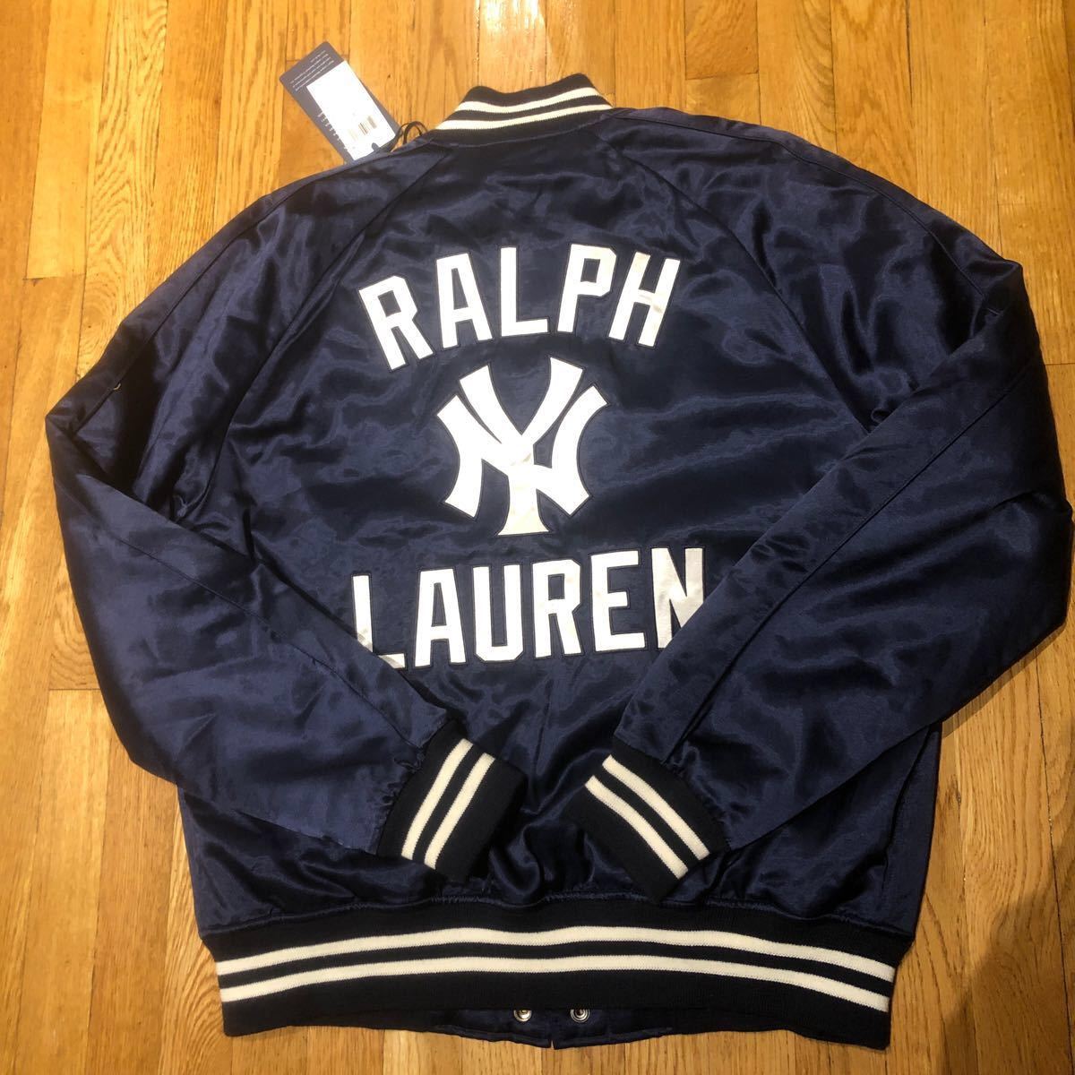 MLB Polo Ralph Lauren Yankees navy スタジャン ラルフローレン