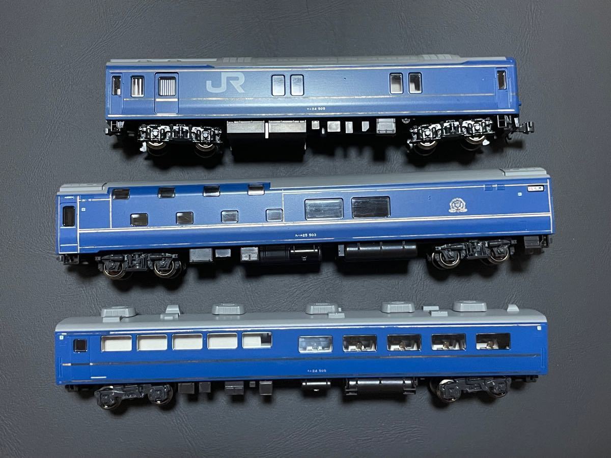 KATO 24系 寝台特急 北斗星 デラックス編成 (DX編成) ブルートレイン