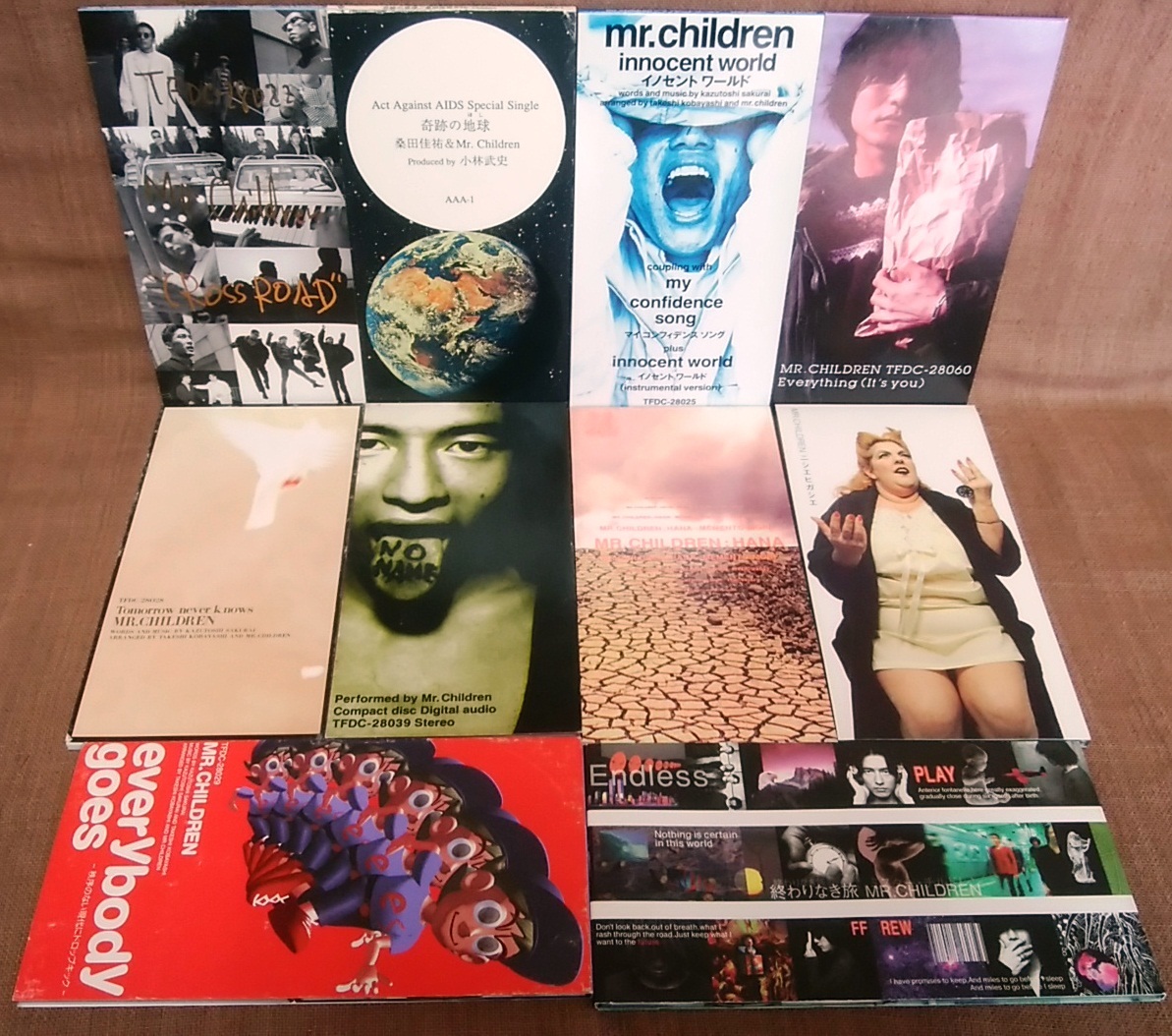 Yahoo!オークション - 8cm CD Mr.Children ミスチル シングル CD 10枚