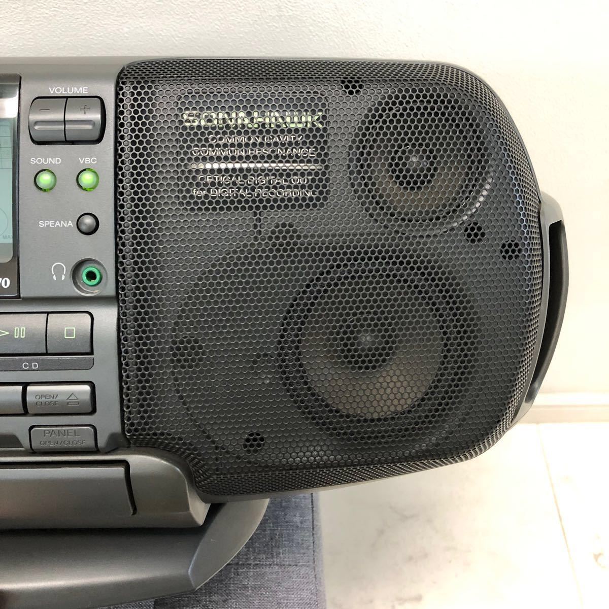 自己修理動作品 SONY ZS-70 ソナホーク 取説・リモコン付き｜Yahoo