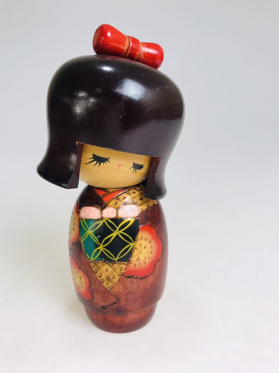 Yahoo!オークション - 創作こけし 宮下はじめ さとわらべ こけし 内閣