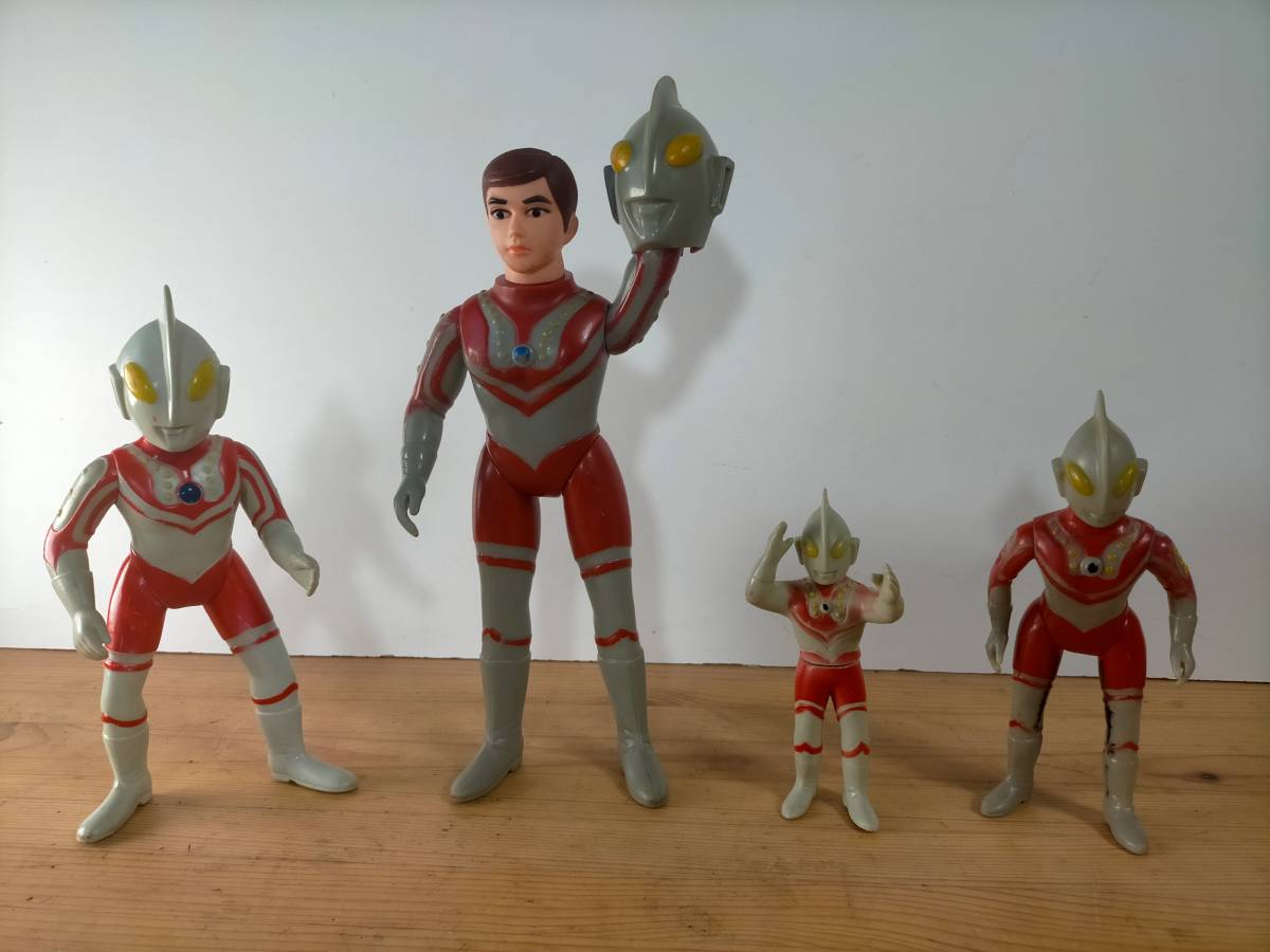 Yahoo!オークション - ブルマァク ウルトラマン ゾフィーセット ソフビ