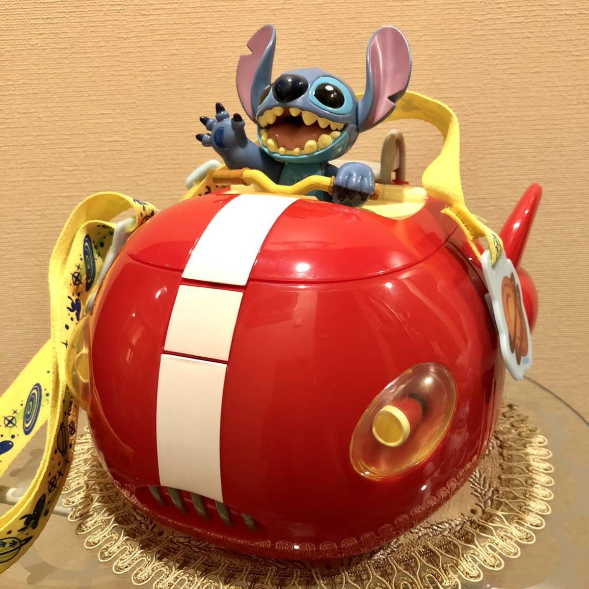 匿送込 ディズニー スティッチ ポップコーンケース ポップコーン