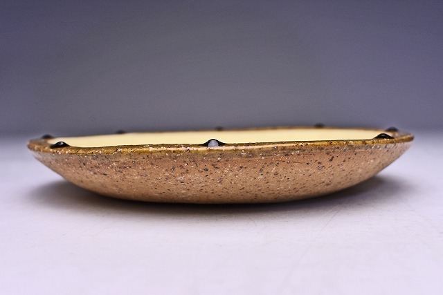 黄釉 大鉢 舩木窯 民藝 舩木道忠 舩木研兒 黄釉 大鉢 舩木窯 民藝 舩木