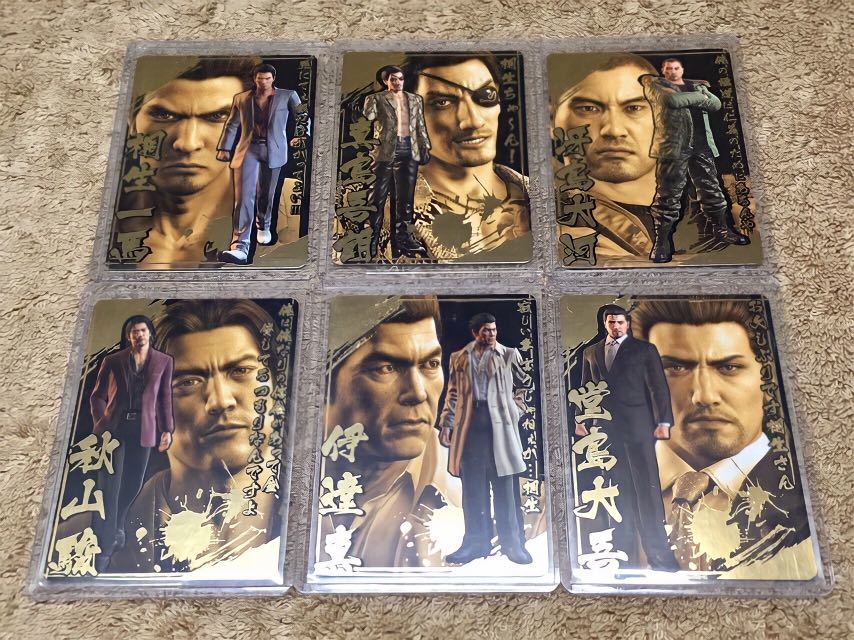 Yahoo!オークション - 即決 SEGA 龍が如く6 命の詩 ウエハース カード