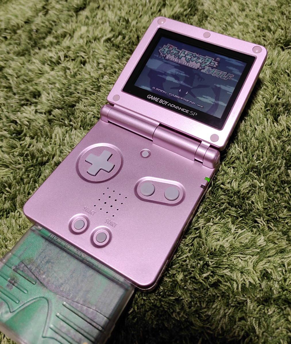 ゲームボーイアドバンス SP 本体 パールピンク GBA ポケットモンスター