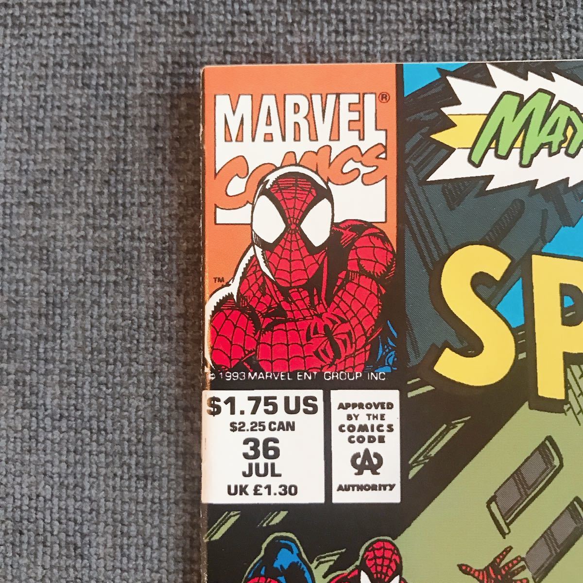 スパイダーマン #36 アメコミ リーフ スパイダーマン ヴェノム