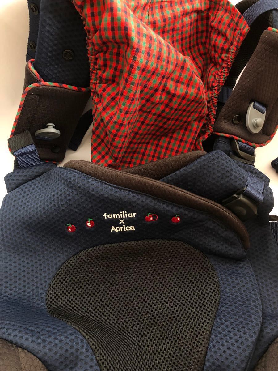 ファミリアコラボ商品 アップリカ 抱っこひも Aprica だっこひも 4WAY