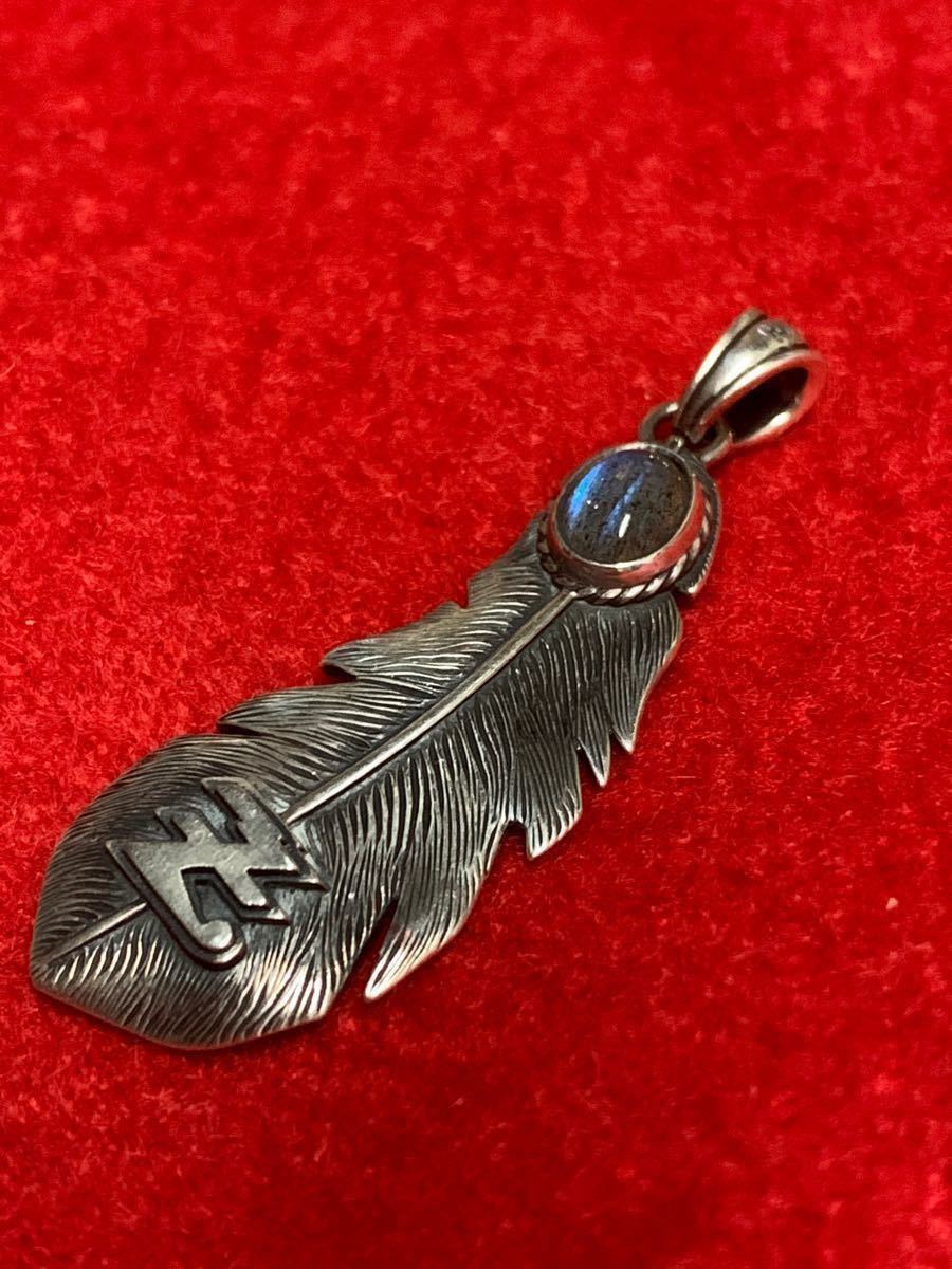 定価以下 最終価格 矢沢永吉 ペンダントトップ フェザーYAZAWA yaz