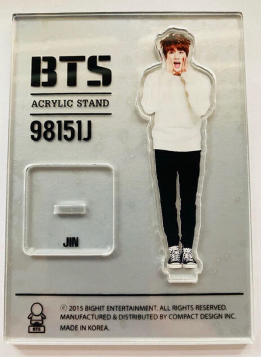 BTS 公式 2ND MUSTER 17520 アクリルスタンド ソクジン