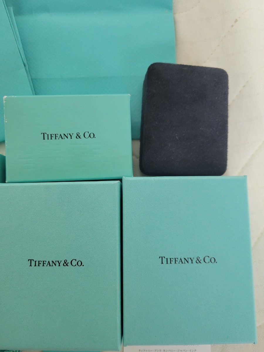 価値がわかる方必見 お買い得セット TIFFANY空箱 ジュエリーボックス