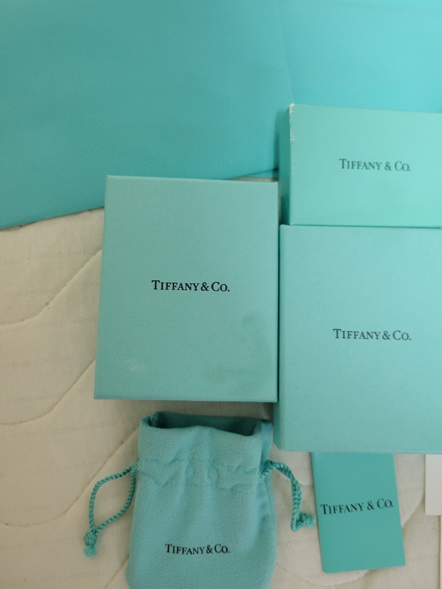価値がわかる方必見 お買い得セット TIFFANY空箱 ジュエリーボックス