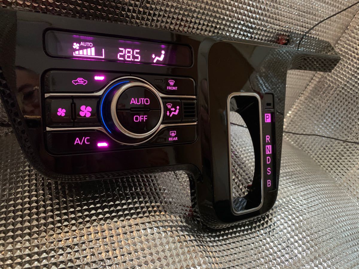 タント/タントカスタム LA650S/LA660S オートエアコンパネルLED交換