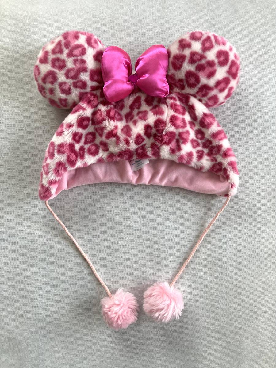 ディズニー ファンキャップ 2025 レオパード ピンク ヒョウ柄