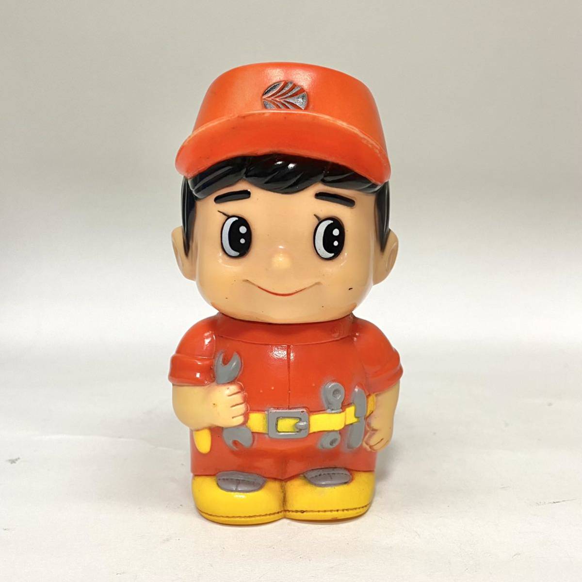 Yahoo!オークション - オートバックス坊や ソフビ 貯金箱 ソフビ人形