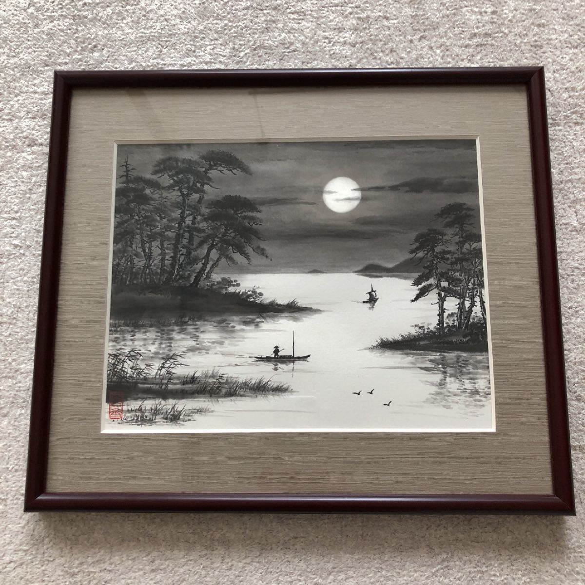 絵画 水墨画 画家 大杉佳石｜Yahoo!フリマ（旧PayPayフリマ）