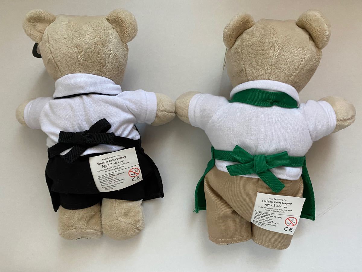 スターバックス ベアリスタ タグ付き スタバ ぬいぐるみ 香港限定