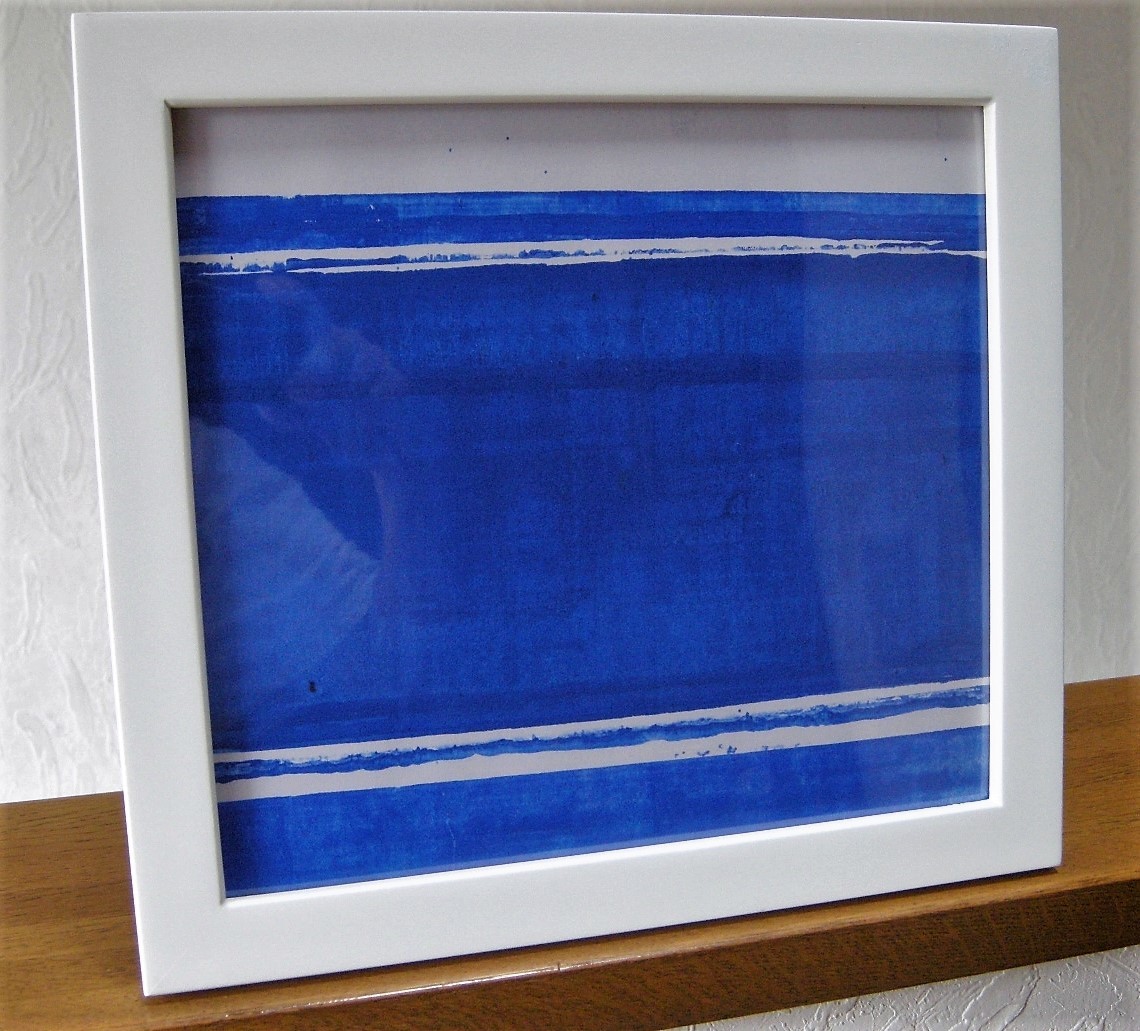 □ アクリル画 青のシリーズ / ノスタルジア 21.10.a □