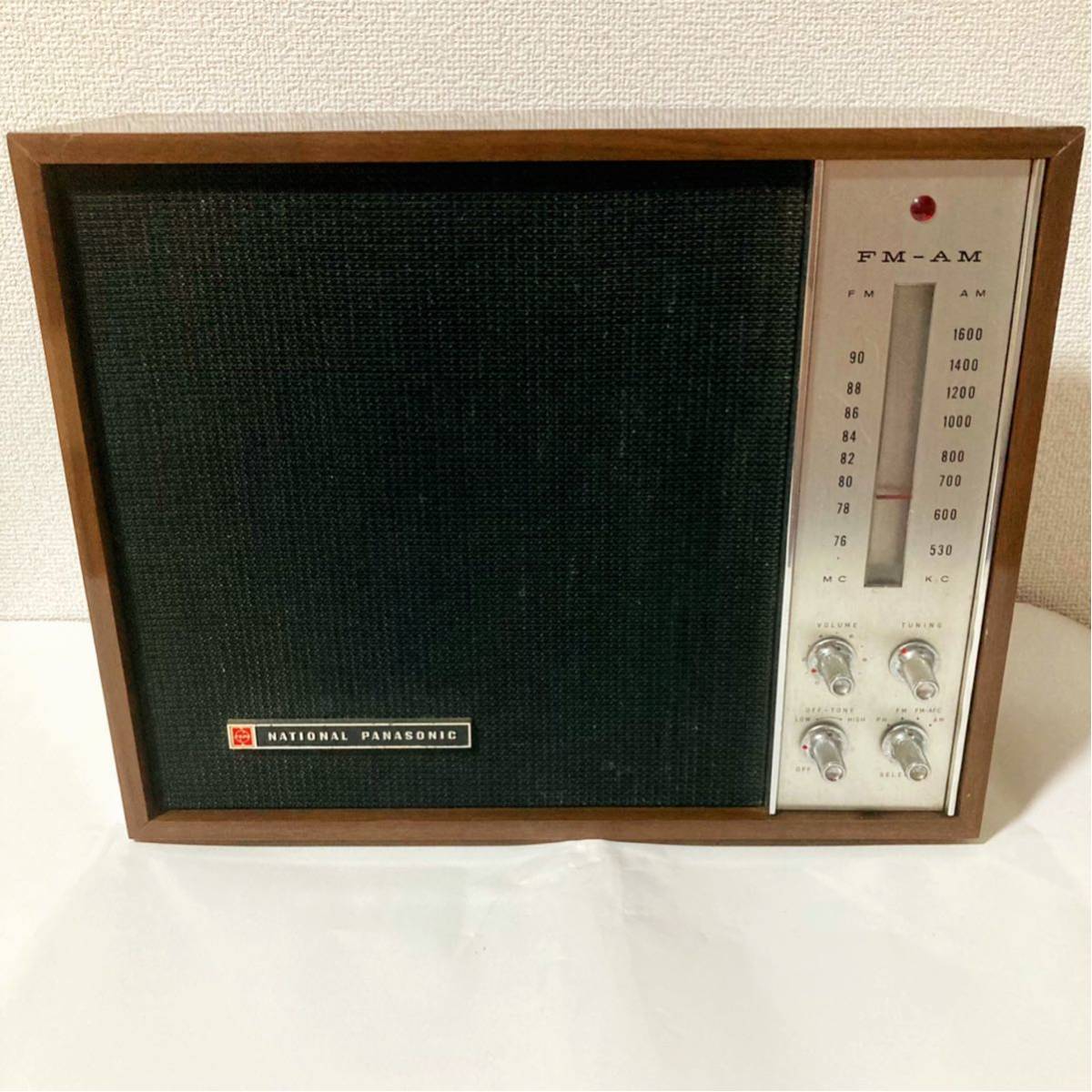 ナショナル パナソニック 真空管ラジオ RE-760 RD-761 【National