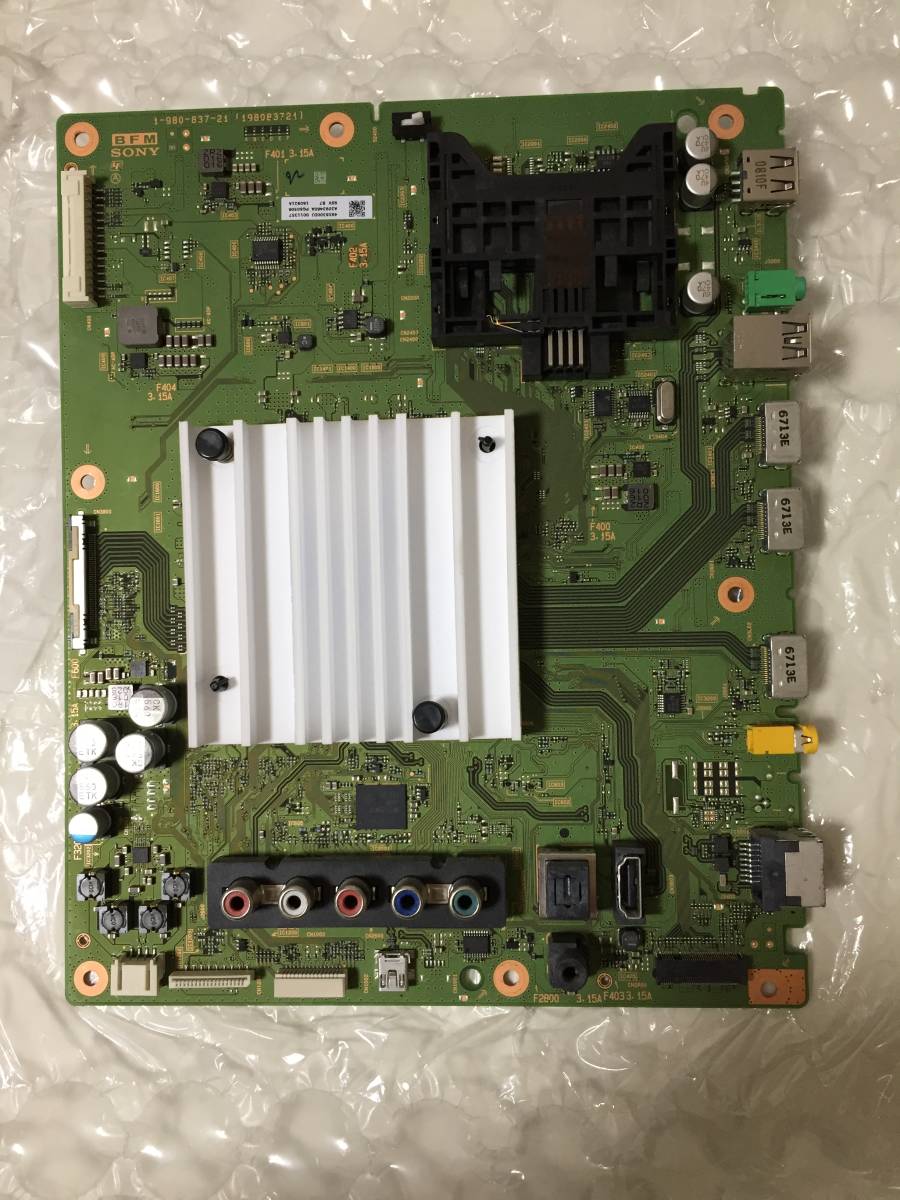 Yahoo!オークション - SONY/ソニー KJ-49X8300D メイン基板 BMF[1-980