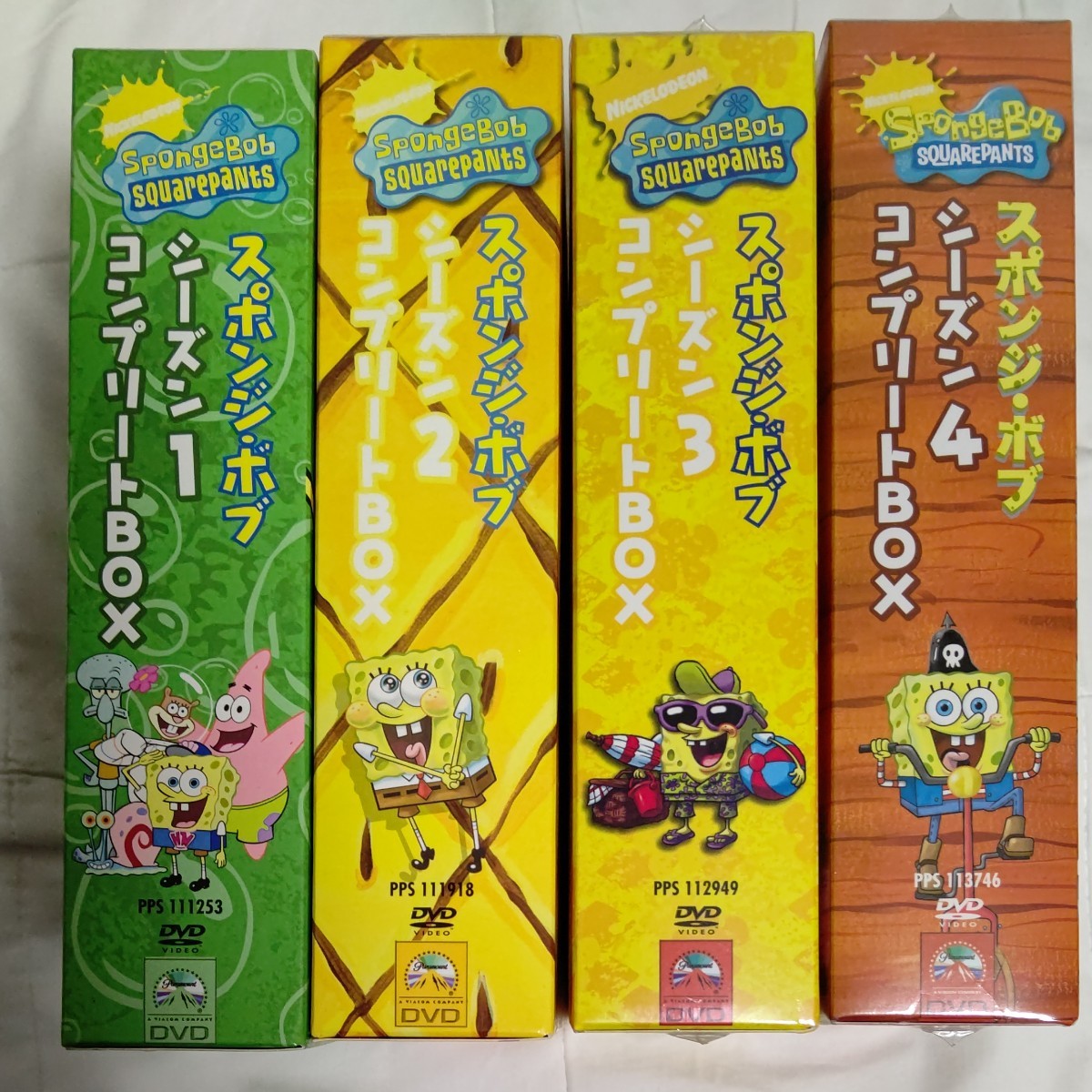 DVD12本セット】スポンジ・ボブ シーズン1～4 コンプリートBOX｜Yahoo