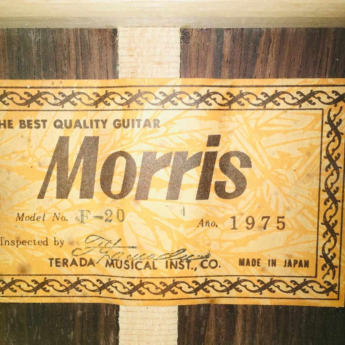 King gnu 常田大希 使用ギター Morris F-20 アコギ モーリス｜Yahoo