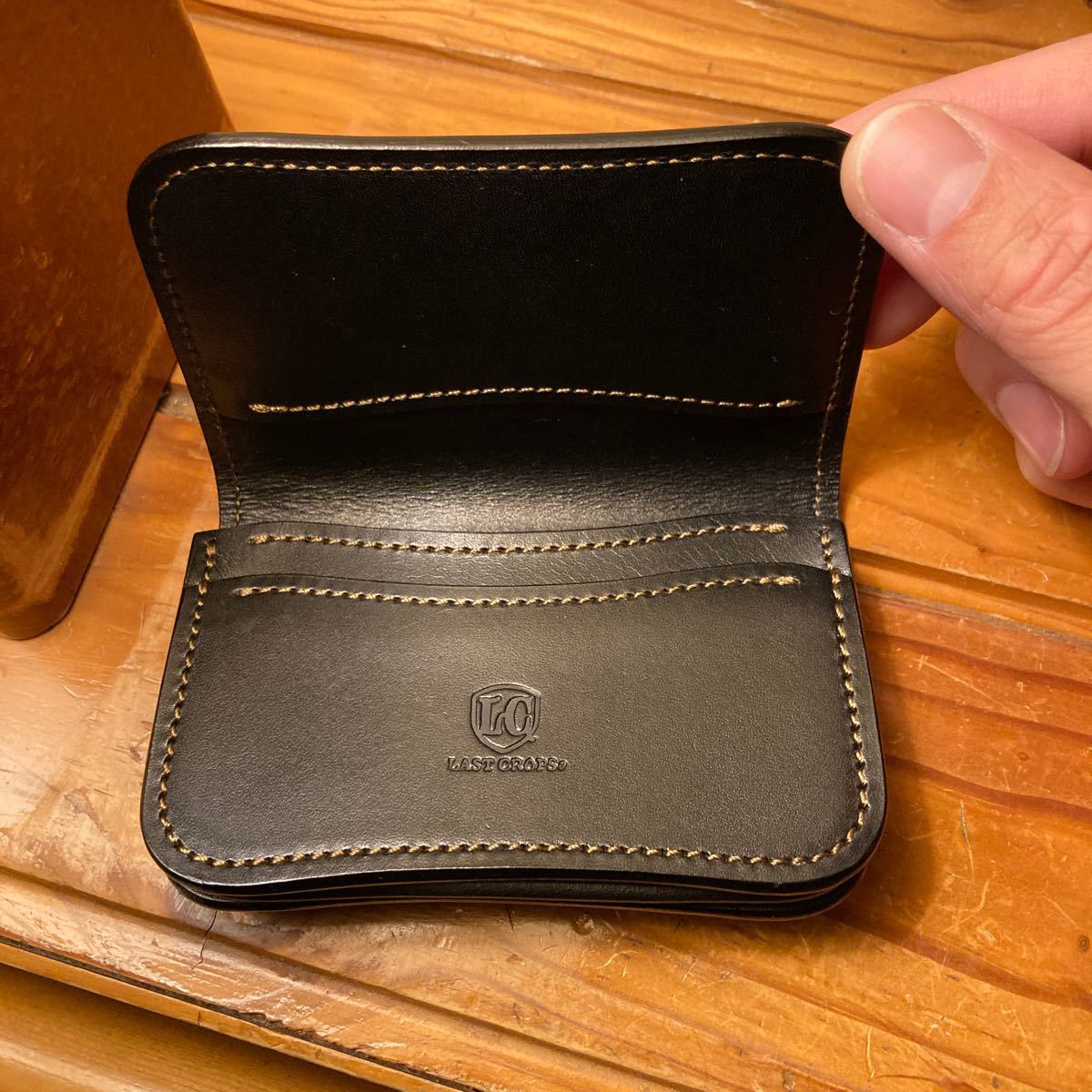 lastcrops general ラストクロップス ジェネラル 名刺入れ 黒 ブラック