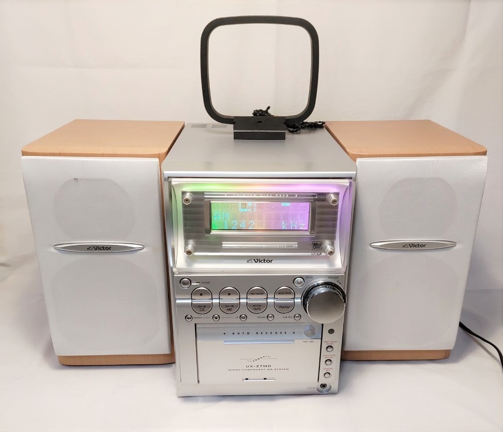 Yahoo!オークション - Victor ビクター MDコンポ UX-Z7MD CA-UXZ7MD マ