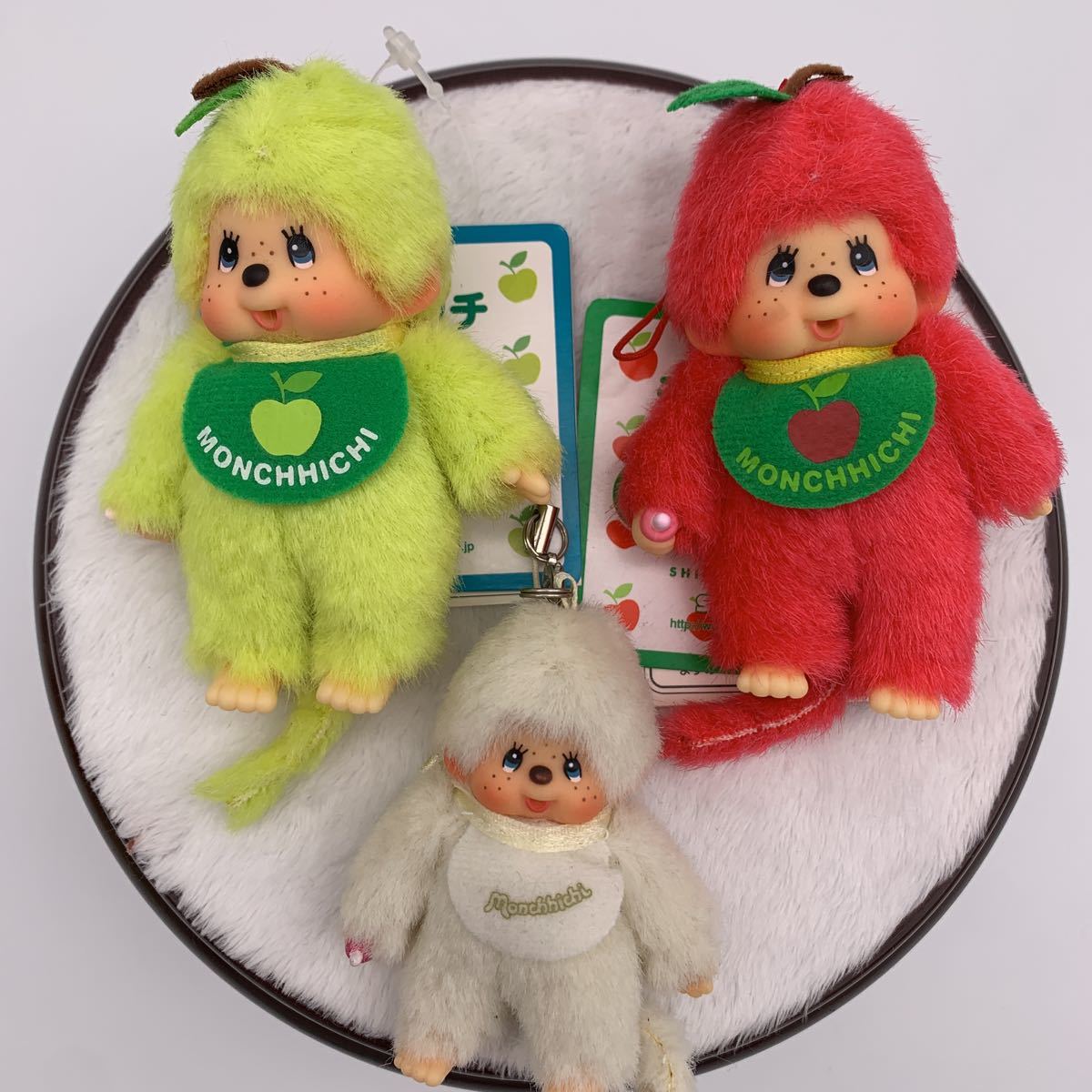 Yahoo!オークション - レア 信州限定 モンチッチ りんご 青りんご リン