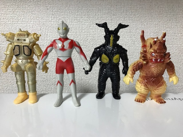 Yahoo!オークション - 当時物 1980年代 バンダイ 食玩 日本製 ウルトラ