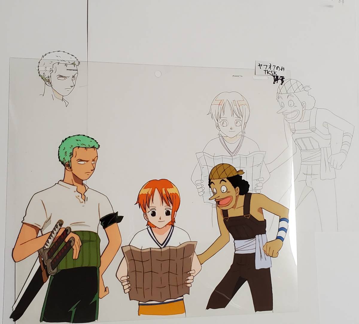 Yahoo!オークション - ワンピース ゾロ ナミ ウソップ セル画と動画の