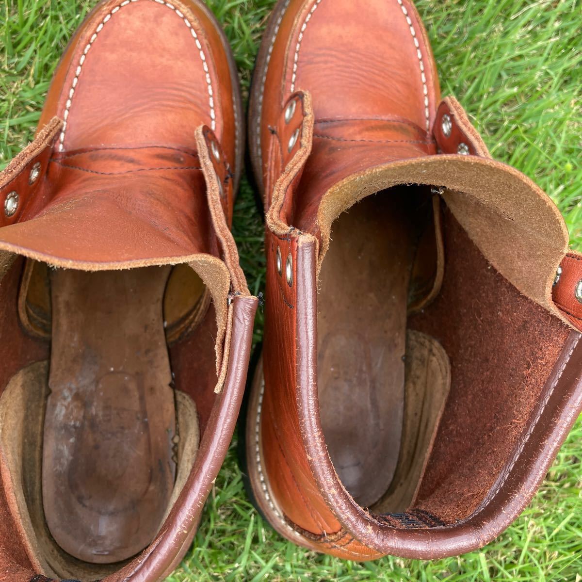 レッドウィング アイリッシュセッター90年代 表四角犬タグ｜Yahoo