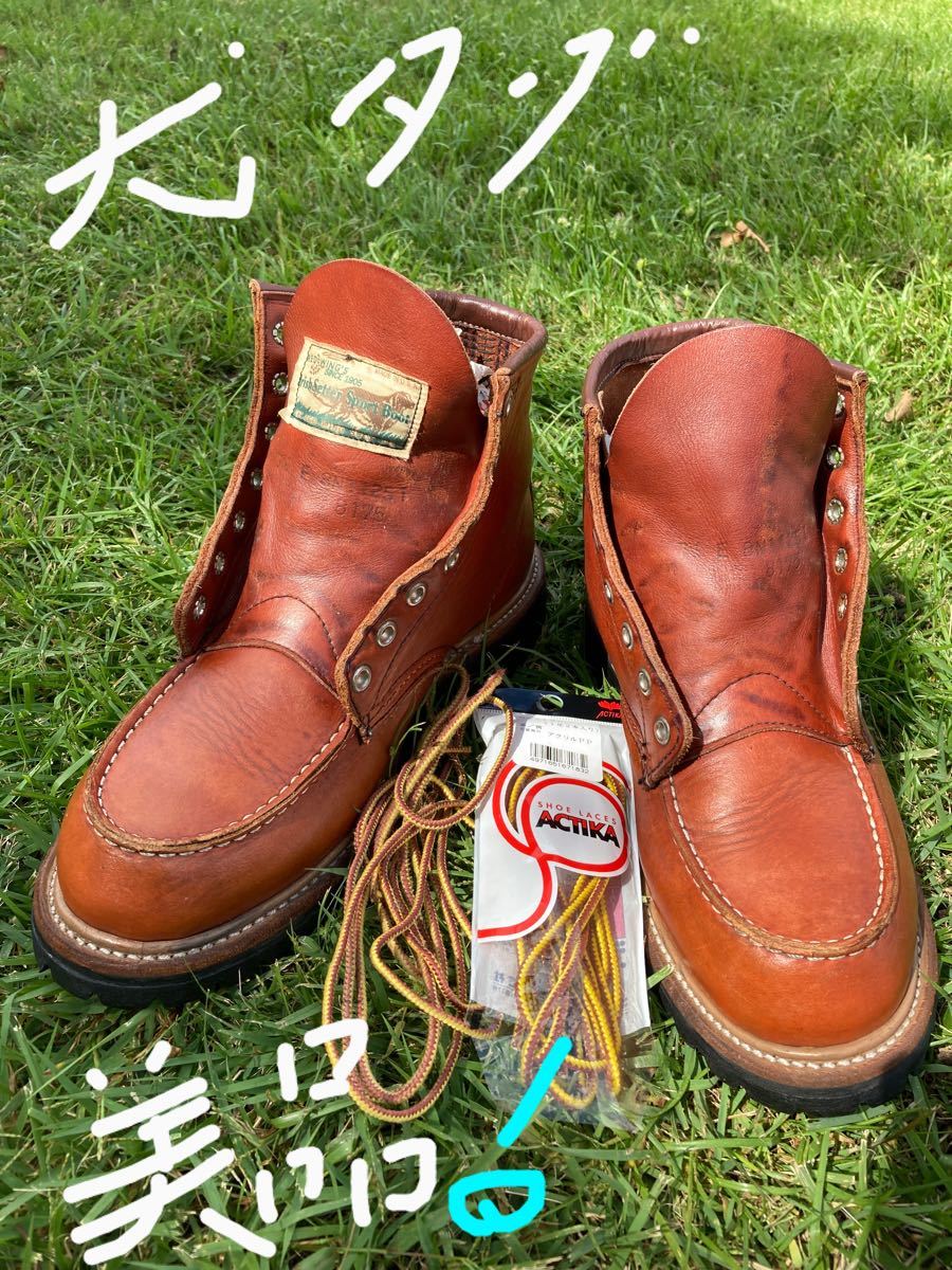 レッドウィング アイリッシュセッター90年代 表四角犬タグ｜Yahoo