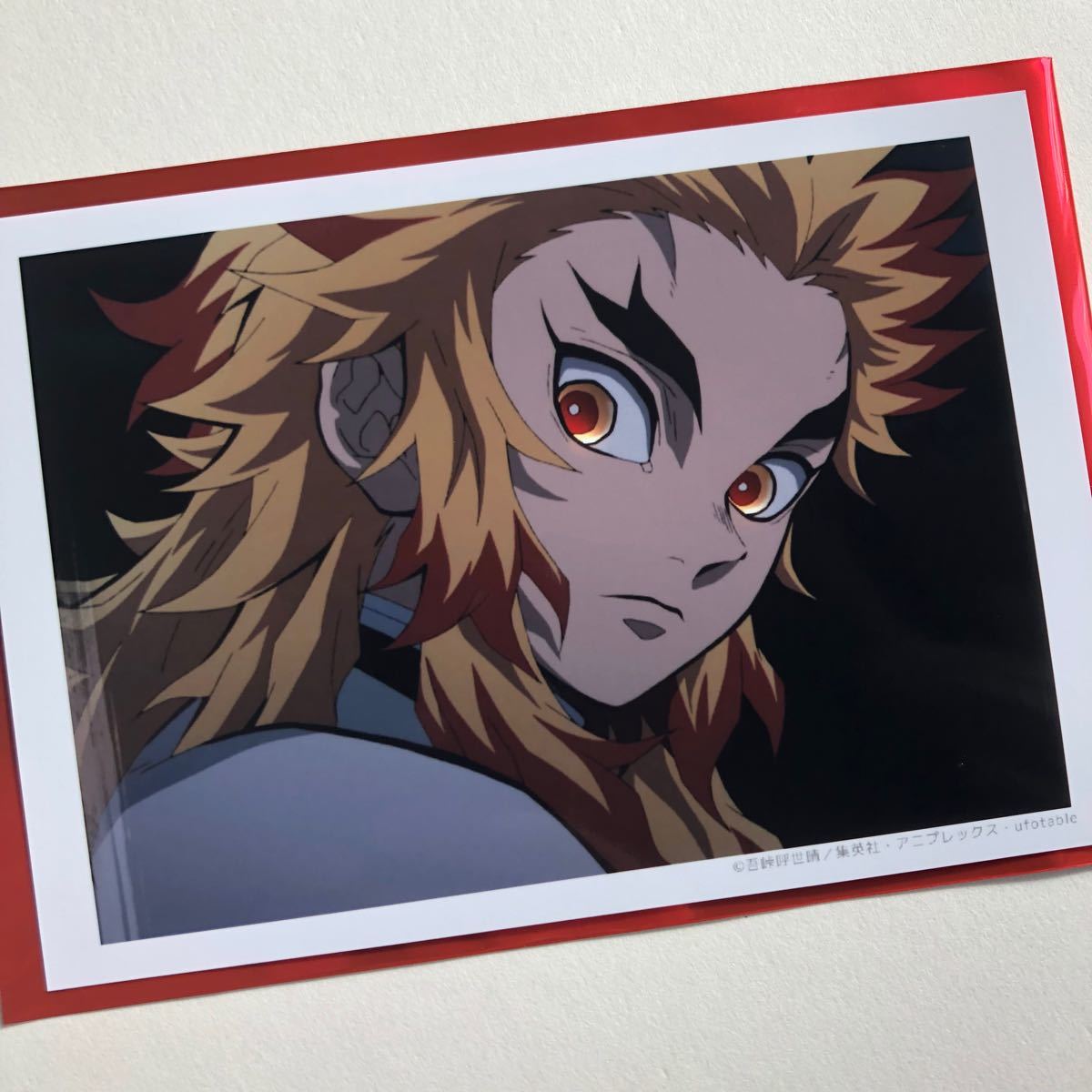 鬼滅の刃 無限列車編 6話 場面写 ブロマイド H 煉獄杏寿郎｜Yahoo