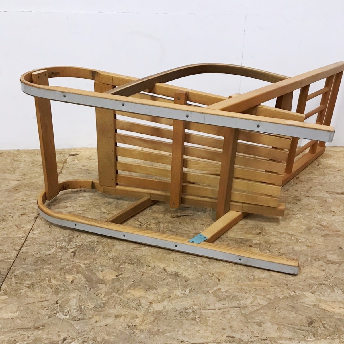 Yahoo!オークション - 木製ソリ 手押し そり 昭和レトロ ②/SL2