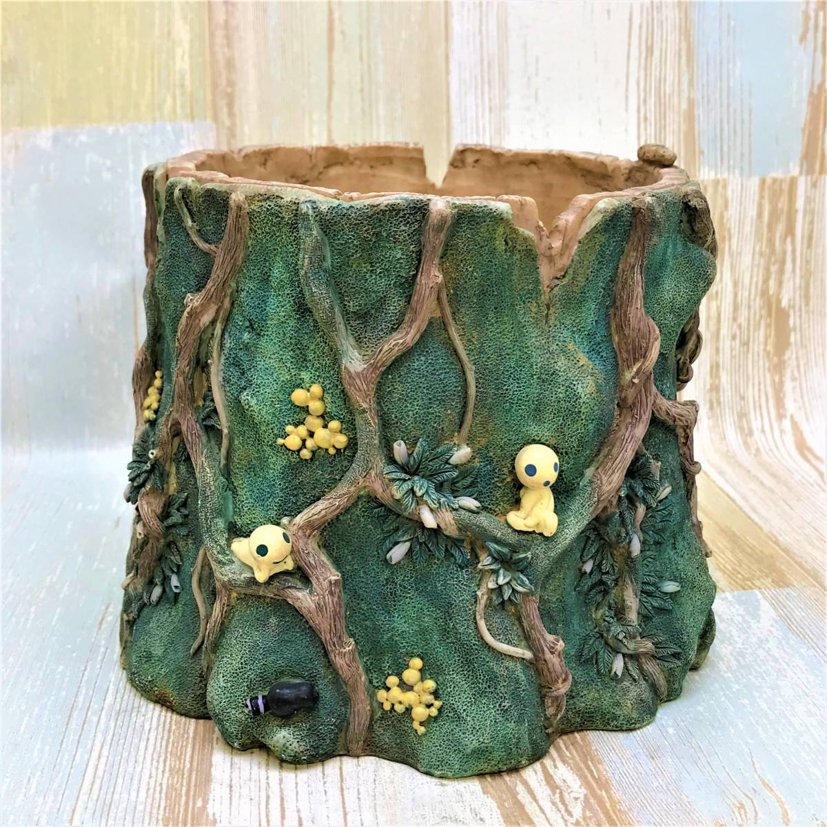 Yahoo!オークション - レア もののけ姫 こだま コダマ 児玉 プランター