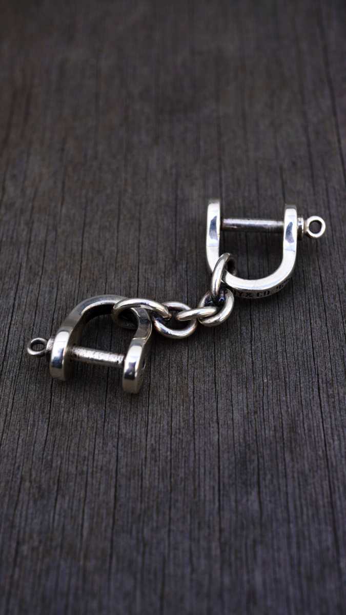 TIFFANY&Co ティファニー ダブル シャックル キーリング シルバー925