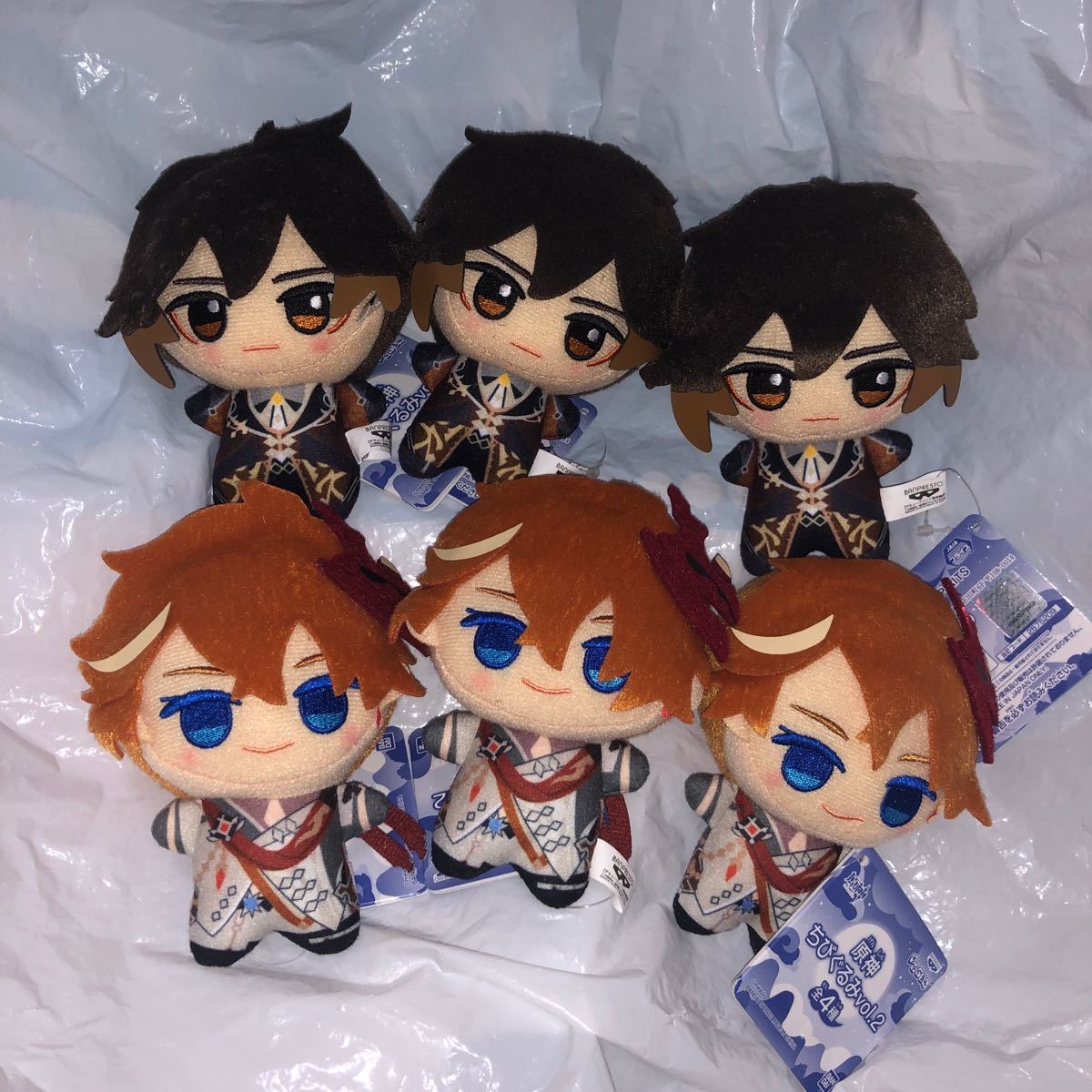 Genshin impact 原神 ちびぐるみ ぬいぐるみ vol 2 タルタリヤ 鍾離 2