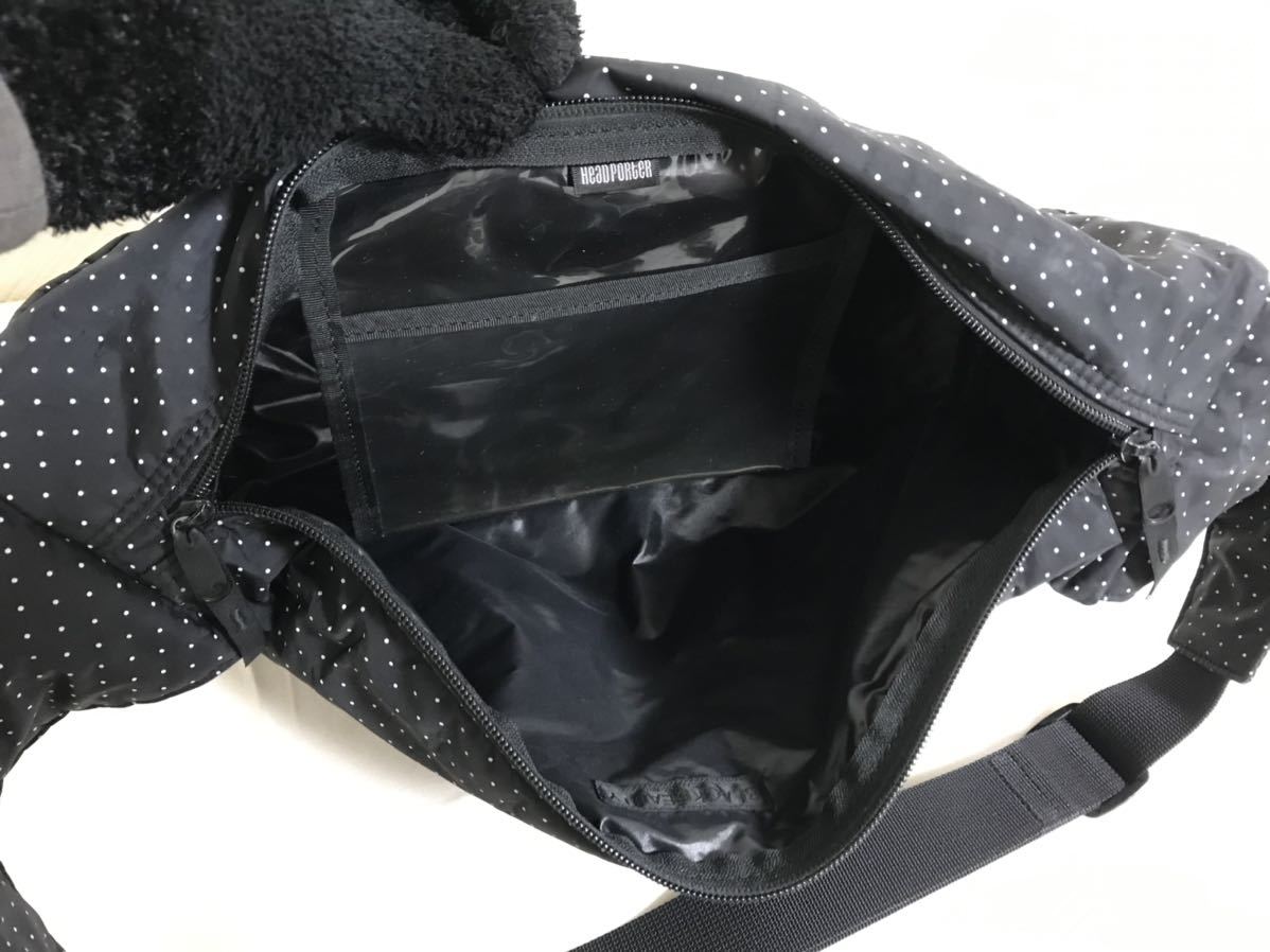 本物ヘッドポーターPORTERブラックビューティーナイロンショルダー