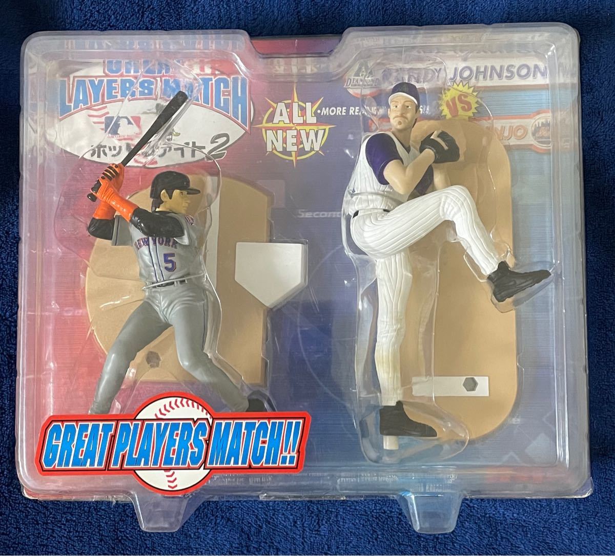 MLB 新庄剛志 vs Randy Johnson フィギュア(未開封品)｜Yahoo!フリマ