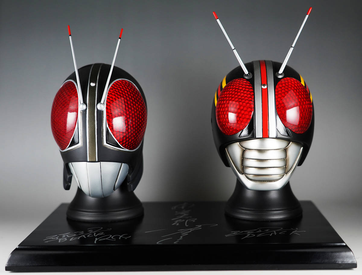 Yahoo!オークション - RMW レインボー造型 1/2 マスク 仮面ライダーBLA