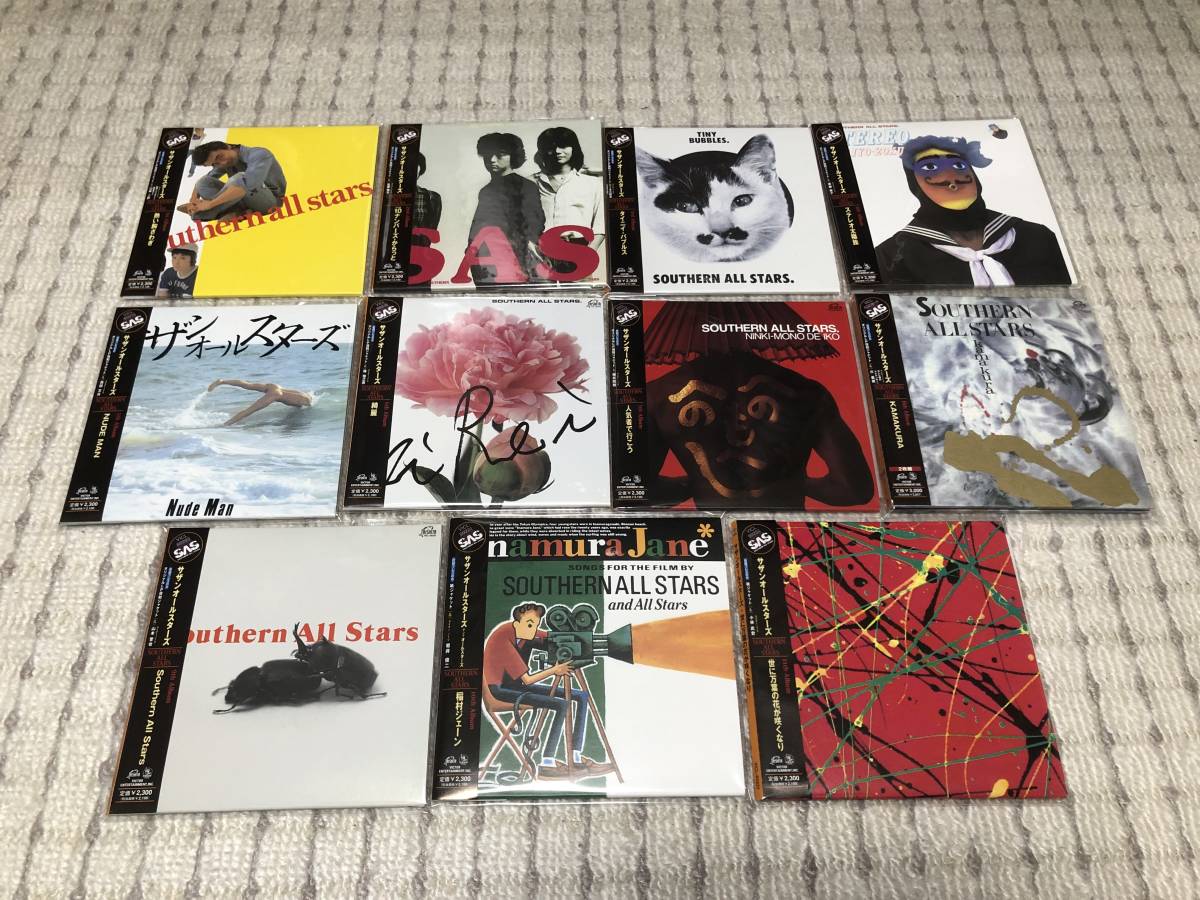 送料無料 サザンオールスターズ 初回LP復刻ジャケット CD 全11枚セット
